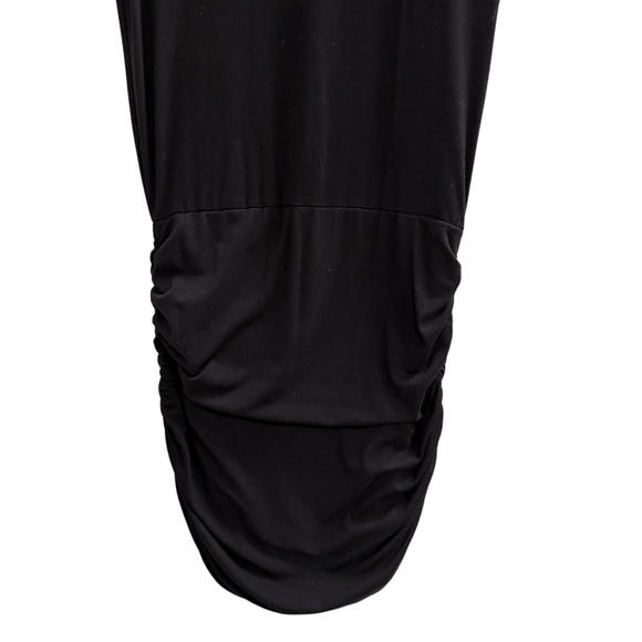 ATHLETA Topanga V-Neck Dress Black Size Small - Picture 5 of 9